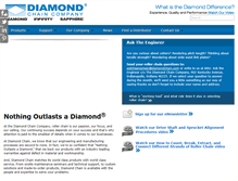 Tablet Screenshot of diamondchain.co.uk